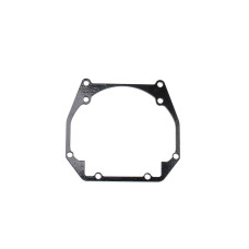 Переходные рамки Audi A6 C5 дорест, Opel Omega II рестайл для установки модулей Optima Bi-LED с креплением Hella 3R/5R вместо штатных галогенных модулей