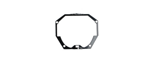 Переходные рамки Infiniti EX/QX AFL 2007-2014 для установки линз Optima Bi-LED с креплением Hella 3R/5R вместо штатных модулей