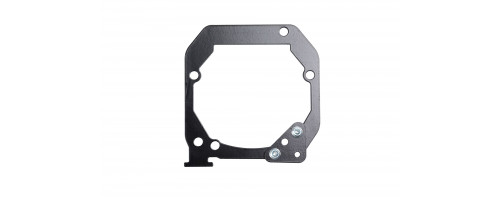 Переходные рамки Toyota Land Cruiser 200 2015-2020 для установки линз Optima Bi-LED с креплением Hella 3R/5R в дальний свет