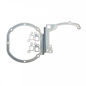 Переходные рамки Subaru Tribeca B9 USA 2006-2007 для установки линз Optima Bi-LED с креплением Hella 3R/5R вместо штатных модулей