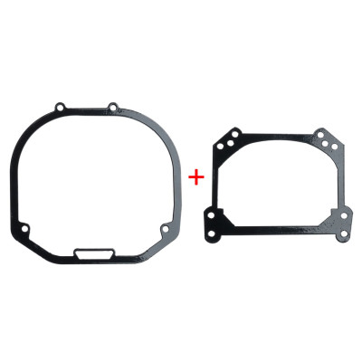 Переходные рамки Range Rover Sport 2013–2017 для установки линз Optima Bi-LED с креплением Hella 3R/5R комплект 4 штуки вместо штатных модулей