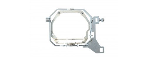 Переходные рамки Audi A7/S7 I дорест 4G 2010-2014 с AFS для установки линз Optima Bi-LED с креплением Hella 3R/5R и блоком обхода CAN вместо штатных модулей