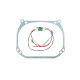 Переходные рамки Mercedes Benz E-class IV дорест W212 2009-2013 с AFS и GL-class I дорест и рест X164 2006-2012 с AFS для установки линз Optima Bi-LED с креплением Hella 3R/5R с модулем обманки