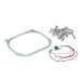 Переходные рамки Mercedes Benz E-class IV дорест W212 2009-2013 с AFS и GL-class I дорест и рест X164 2006-2012 с AFS для установки линз Optima Bi-LED с креплением Hella 3R/5R с модулем обманки