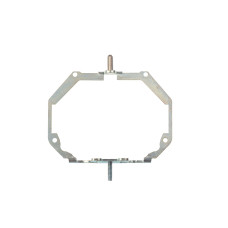 Переходные рамки Skoda Octavia RS II рест A5 2008-2013 AFS для установки линз Optima Bi-LED с креплением Hella 3R/5R вместо штатных модулей