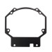 Переходные рамки Toyota Land Cruiser 200 (2015-2020) для установки линз Optima Bi-LED с креплением Hella 3R/5R в секции ближнего света вместо штатных модулей