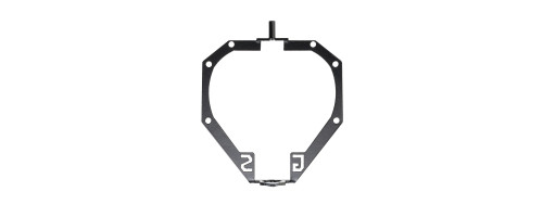 Переходные рамки LEXUS GS300 2005-2012 AFS для установки линз Optima Bi-LED с креплением Hella 3R/5R вместо штатных модулей