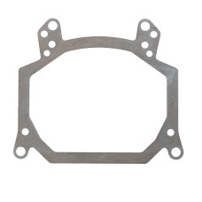 Переходные рамки Renault Koleos 2007-2011 для установки линз Optima Bi-LED с креплением Hella 3R/5R вместо штатных модулей