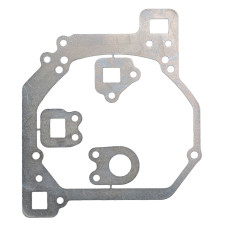 Переходные рамки Hyundai Terracan HP 2001-2007 для установки модулей Optima Bi-LED с креплением Hella 3R/5R вместо штатных модулей