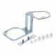 Переходные рамки Sonata 6 YF 2009-2014 для установки линз Optima Bi-LED с креплением Hella 3R/5R вместо штатных модулей