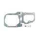 Переходные рамки Kia Optima 3 2010-2013 с одной линзой под линзы с креплением Hella 3R/5R