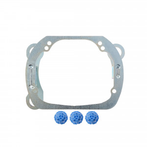 Переходные рамки Hyundai Veloster 2011-2018 под линзы с креплением Hella 3R/5R