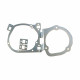 Переходные рамки Kia Sportage III 2010-2016 ксенон под линзы с креплением Hella 3R/5R