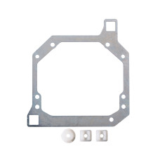 Переходные рамки Mitsubishi Pajero IV 2006-2014 отражатель дальнего под линзы с креплением Hella 3R/5R