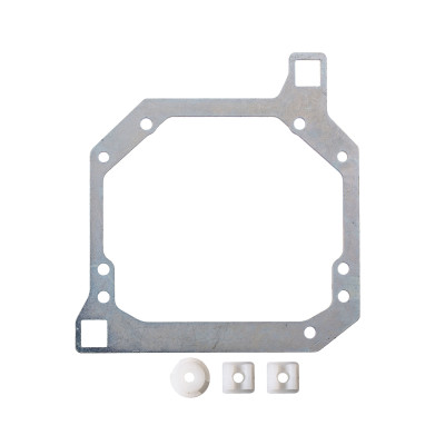 Переходные рамки Mitsubishi Pajero IV 2006-2014 отражатель дальнего под линзы с креплением Hella 3R/5R