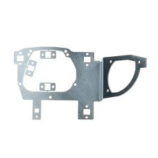 Переходные рамки Hyundai Soiaris 2 2017-2020 дорестайлинг цельная под линзы с креплением Hella 3R/5R