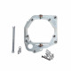 Переходные рамки Volvo S80 (2009-2016) с AFS для линз с креплением Hella 3R/5R