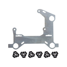 Переходные рамки VW Touareg 2019-2021 Led ближний свет линза под линзы с креплением Hella 3R/5R