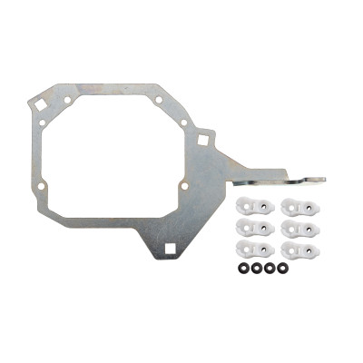 Переходные рамки Mercedes S W221 2009-2013 без AFS под линзы с креплением Hella 3R/5R