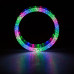 Ангельские глазки 3D на линзу 2,5", форма круглая, диаметр 74/92мм, цвет RGB, комплект 2 шт.