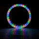 Ангельские глазки 3D на линзу 3,0", форма круглая, диаметр 80/98мм, цвет RGB, комплект 2 шт.