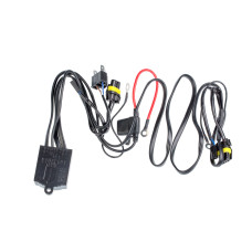 Проводка ближний-дальний свет цоколь Н4 12V на две фары Влагозащищенная