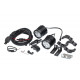 Фары светодиодные NANOLED STREET&FOREST SF330-SET, 30W*2, 6 LED, 2 фары, корпус черный, с проводкой