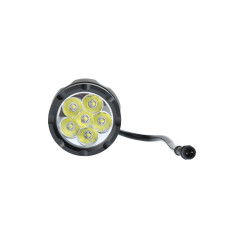 Фара светодиодная NANOLED STREET&FOREST SF330, 30W, 6 LED,  корпус черный, крепеж на трубу 30-54мм