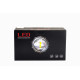 Фара светодиодная NANOLED ULTRA M915, 30W, КРУГЛАЯ, LED 2525, 62x85x105мм, комплект 2 шт, с крепление и проводкой