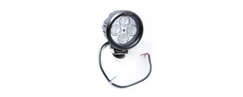 Фара светодиодная NANOLED 40W, SLIM круглая, 4 LED CREE X-ML, узкий луч D120*75 мм