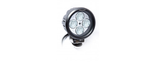 Фара светодиодная NANOLED 40W, SLIM круглая, 4 LED CREE X-ML, Euro D120*75 мм