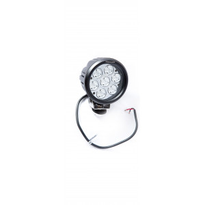 Фара светодиодная NANOLED 70W, круглая, 7 LED CREE X-ML, Широкий луч, D150*85 мм
