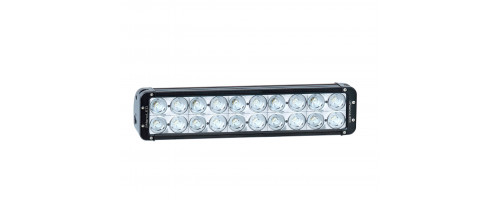 Фара светодиодная NANOLED 200W, 20 LED CREE X-ML, в два ряда, узкий луч, 436*100*93 мм