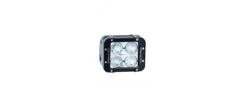 Фара светодиодная NANOLED 40W, 4 LED CREE X-ML, в два ряда, узкий луч, 116*100*93 мм