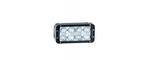 Фара светодиодная NANOLED 80W, 8 LED CREE X-ML, в два ряда, узкий луч, 198*100*93 мм