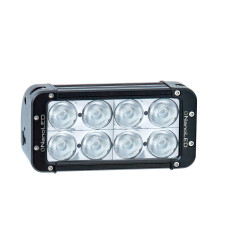 Фара светодиодная NANOLED 80W, EURO, 8 LED CREE X-ML, в два ряда, Euro 198*100*93 мм