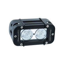 Фара светодиодная NANOLED 20W, 2 LED CREE X-ML, широкий луч, 116*64,5*92 мм