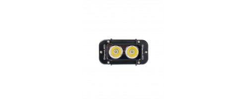 Фара светодиодная NANOLED 20W, 2 LED CREE X-ML, узкий луч, 116*64,5*92 мм