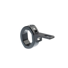 Крепление для фары на трубу 36-49мм, вращение 360гр, отверстие для крепления фары 8мм, из Алюминия 1шт.