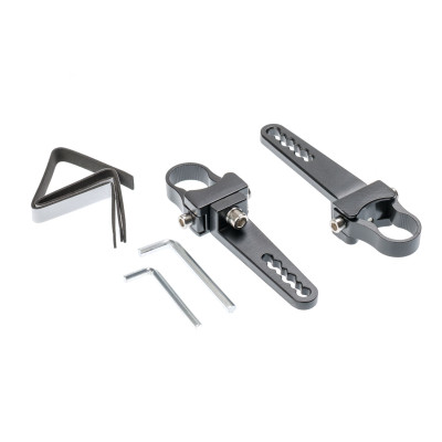 Крепление для фары на вертикальную/ горизонтальную трубу 1" (25,4мм) с изменяемым выносом 2шт.