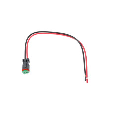Разъем питания в сборе с проводом для 1 фары NanoLed (папа)