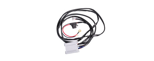 Проводка для Одной фары, с функцией СТРОБОСКОП, с Радио пультом,12V, нагрузка MAX 15А, с предохранителем