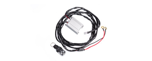 Проводка для Одной фары, с Радио пультом,12V, нагрузка MAX 15А, с предохранителем