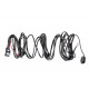 Проводка для Двух фар мощностью до 120W, 12V, Накладной выключатель, с реле и предохранителем, без разъемов