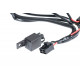 Проводка для Двух фар мощностью до 120W, 12V, Врезная кнопка круглая с реле и предохранителем.