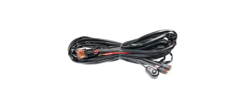 Проводка для Двух фар мощностью до 120W, 12V, Накладной выключаетль с реле и предохранителем. Сечение проводов 2мм