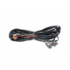 Проводка для Двух фар мощностью до 120W, 12V, Накладной выключаетль с реле и предохранителем. Сечение проводов 2мм