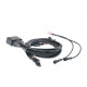 Проводка для Двух фар СТРОБОСКОП попеременно, провод 1,25м, 12V, нагрузка MAX 18А, с предохранителем