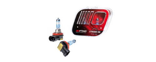 Галогенные лампы Optima Xtreme H8 +130% light 4200K, 12V, 35W БЕЗ ГАРАНТИИ
