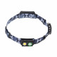 Фонарь налобный Светодиодный NanoLed NLHL6703, 1000 lm, SMD+COB, включение 